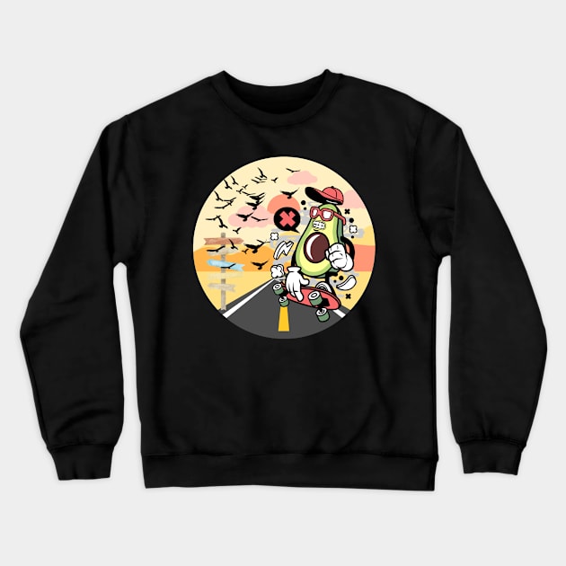 A fuuny t-shirt Crewneck Sweatshirt by Funnysart